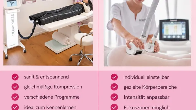 NovaPress-Kompressionsmassage und Icoone-Behandlung im Vergleich