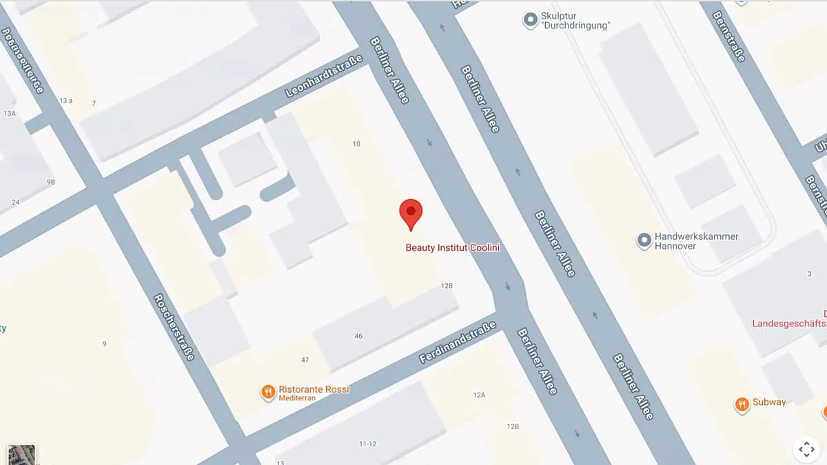 Beauty Institut Coolini - Anfahrt und Galerie Hannover